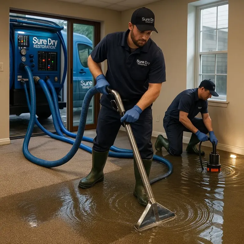 Water Extraction and Removal process in Saint Charles, MN